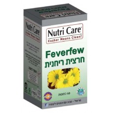 Экстракт пижмы девичьей 400 мг, Nutri Care Feverfew 400mg 60caps.